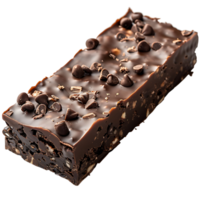 Chocolate bar on isolated background png