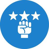 Motivation Multi Color Circle Icon vector