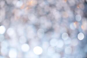 blurred background, bokeh with beautiful highlights photo