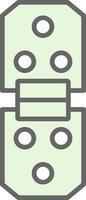 Hinge Fillay Icon Design vector
