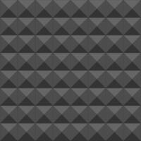 Triangle polygonal abstract background. Black seamless pattern in modern. vector