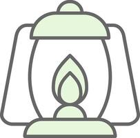 Lamps Fillay Icon Design vector