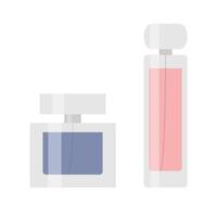 Fragnace spray bottle. flat design illustration set. vector