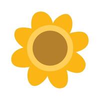 flowers season spring icon isolated on white vector