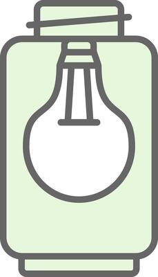 Lamp Fillay Icon Design