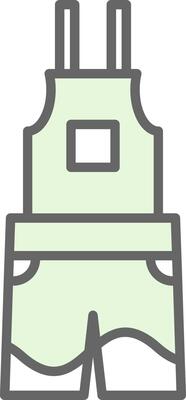Dungarees Fillay Icon Design