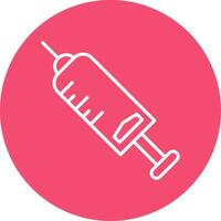 Injection Multi Color Circle Icon vector