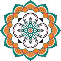 mandala diseño Arte vector