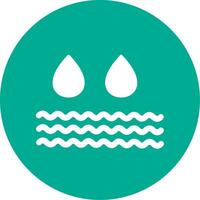 Water Multi Color Circle Icon vector