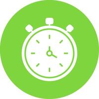 Stopwatch Multi Color Circle Icon vector