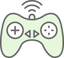 Controller Fillay Icon Design vector