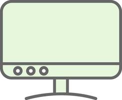 Tv Fillay Icon Design vector