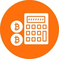 Calculator Calculator Multi Color Circle Icon vector