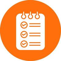 Check List Multi Color Circle Icon vector