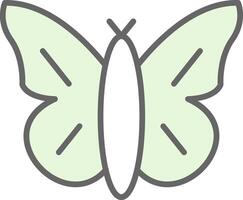 Butterfly Fillay Icon Design vector