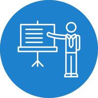 Training Multi Color Circle Icon vector