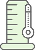 Flask Fillay Icon Design vector