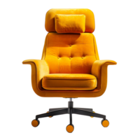 office Task chair on isolated transparent background png