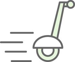 Segway Fillay Icon Design vector