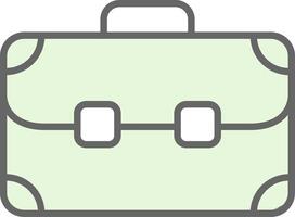 Bag Fillay Icon Design vector