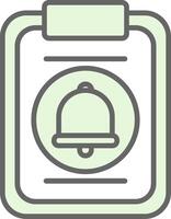 Clipboard Fillay Icon Design vector