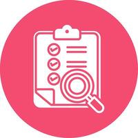 Clipboard Multi Color Circle Icon vector