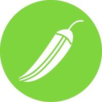 Okra Multi Color Circle Icon vector