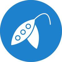 Pea Multi Color Circle Icon vector