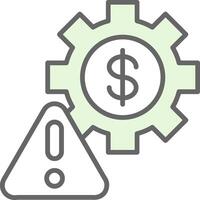 Factory Fillay Icon Design vector