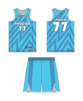 Jersey basketball template design. Basketball uniform mockup design. Concept design basketball jersey. vector