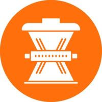 Waste Reduction Multi Color Circle Icon vector