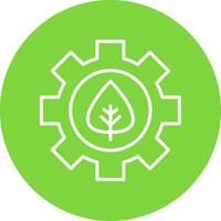 Offshore Platform Multi Color Circle Icon vector