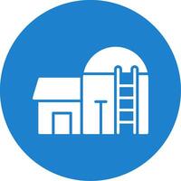 silo multi color circulo icono vector