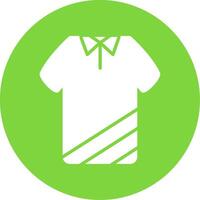 T Shirt Multi Color Circle Icon vector