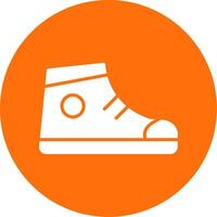 Support Shoes Multi Color Circle Icon vector