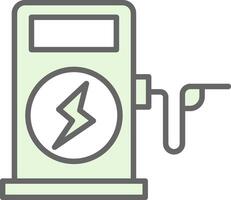 Eco Fuel Fillay Icon Design vector