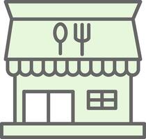 Restaurant Fillay Icon Design vector