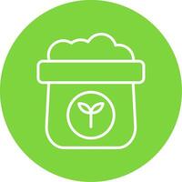 Fertilizer Multi Color Circle Icon vector
