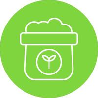 Fertilizer Multi Color Circle Icon vector