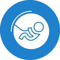 Fetus Multi Color Circle Icon vector