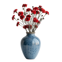 Flower vase on isolated background png