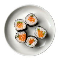 sushi på isolerat bakgrund png
