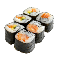 Sushi on isolated background png