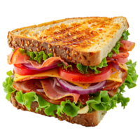 Sandwich on isolated background png