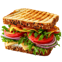 Sandwich on isolated background png