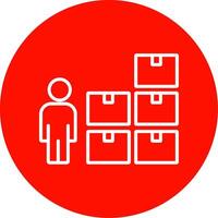 Control Multi Color Circle Icon vector