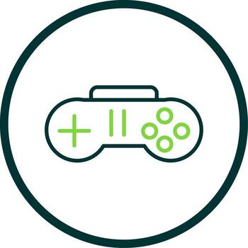 juego desarrollo línea circulo icono diseño vector