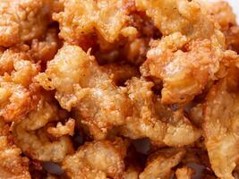 fried chicken with garlic photo