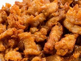 fried chicken with garlic photo