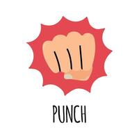 Punch icon clipart avatar logotype isolated illustration vector